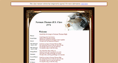 Desktop Screenshot of normanthomas1976.classquest.com