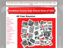 Tablet Screenshot of pendleton1971.classquest.com