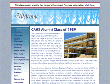 Tablet Screenshot of cahs89.classquest.com
