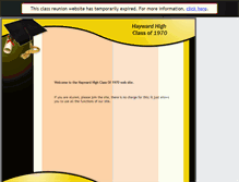 Tablet Screenshot of hh1970reunion.classquest.com