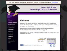 Tablet Screenshot of deserthigh2011.classquest.com