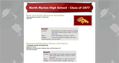 Desktop Screenshot of northmarion1977.classquest.com