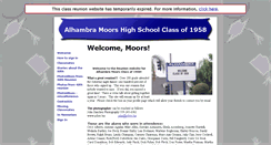 Desktop Screenshot of alhambramoorsclassof1958.classquest.com