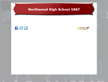 Tablet Screenshot of northwoodhigh1967.classquest.com
