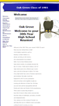 Mobile Screenshot of oakgrove1981.classquest.com