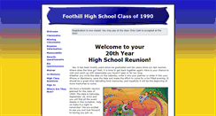 Desktop Screenshot of foothill90.classquest.com