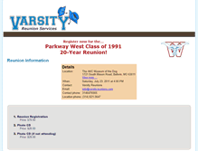 Tablet Screenshot of parkwaywest1991.classquest.com