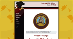 Desktop Screenshot of downeyclassof1962.classquest.com