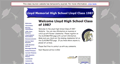 Desktop Screenshot of lloyd1987.classquest.com