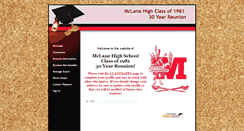Desktop Screenshot of mclane1981.classquest.com