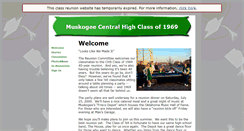 Desktop Screenshot of muskogeecentral1969.classquest.com