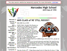 Tablet Screenshot of mhsclassof1990.classquest.com