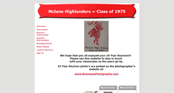Desktop Screenshot of mclane1975.classquest.com