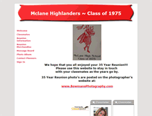 Tablet Screenshot of mclane1975.classquest.com