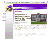 Tablet Screenshot of hhsclassof1979.classquest.com