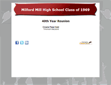 Tablet Screenshot of millfordmill1969.classquest.com