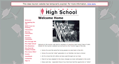 Desktop Screenshot of chs1964reunion.classquest.com